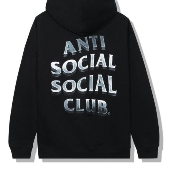 Anti Social Social Club 747K Black Hoodie ASSC DS